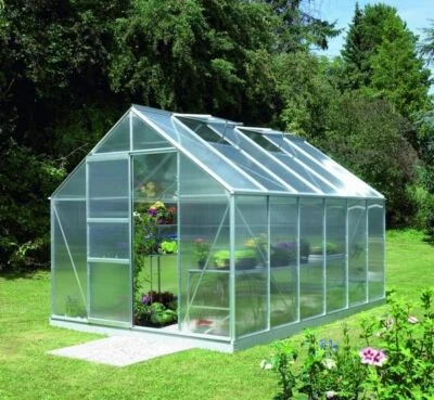 PALRAM Polycarbonat Hohlkammerplatten Doppelstegplatten 10 mm klar für Gewächshauser