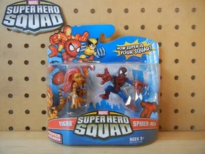 Marvel Super Hero Squad RARE Sealed Wave 13: TIGRA & SPIDER-MAN tiger girl - Picture 1 of 3