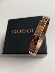gucci cuff bracelet Bangle Rose Gold Unisex