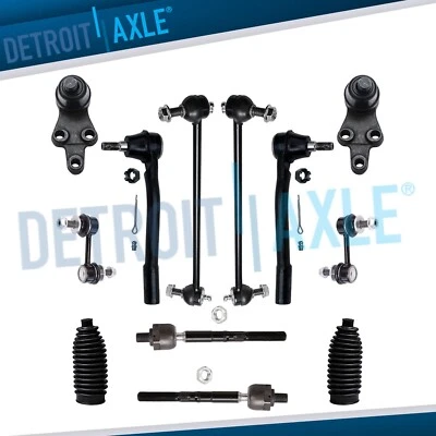 Front Rear Sway Bar Links Tie Rods with Bootd for Kia Sedona Hyundai Entourage - Image 1 of 4