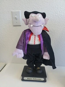 Vintage Halloween Dracula Animated Motionette Musical Sings Dance Vampire TLTOYS - Picture 1 of 10