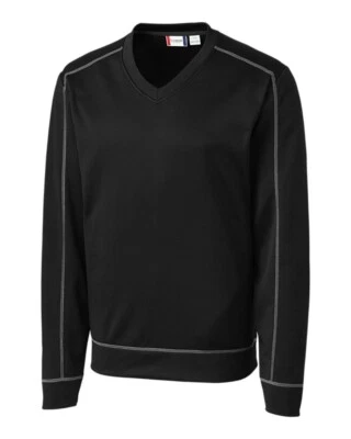 Top de rendimiento Clique By Cutter & Buck Helsa NEGRO CUELLO EN V TALLA: 3XL MQK00059BL Foto 1 de 3
