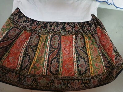 Vintage Ralph Lauren Leningrad Full Bed Skirt Black -Cotton-Vintage 1990's - Image 1 of 4