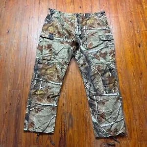 Cabela's Real Tree Camo Pants Mens Size XL Regular Cargo Hunting - Picture 1 of 7