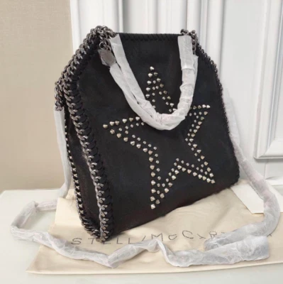 Bolso de Hombro Stella McCartney Falabella Estrella Tachuelas Cadena Negro Outlet de JAPÓN Foto 1 de 4