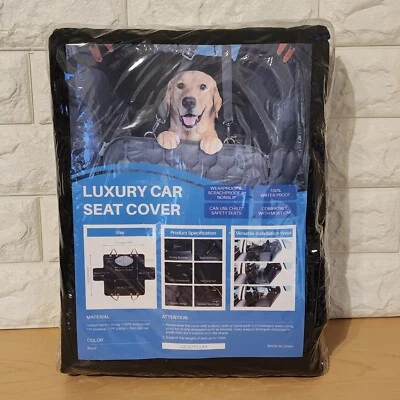Dog Luxury Car SUV Seat Cover Water Proof Pet Car Seat Anchors GEGD101AB - Image 1 of 4