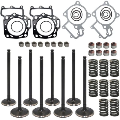 For Kawasaki BRUTE FORCE 750 4X4I 2005-2022 Cylinder Intake Exhaust Valves Kit - Image 1 of 4