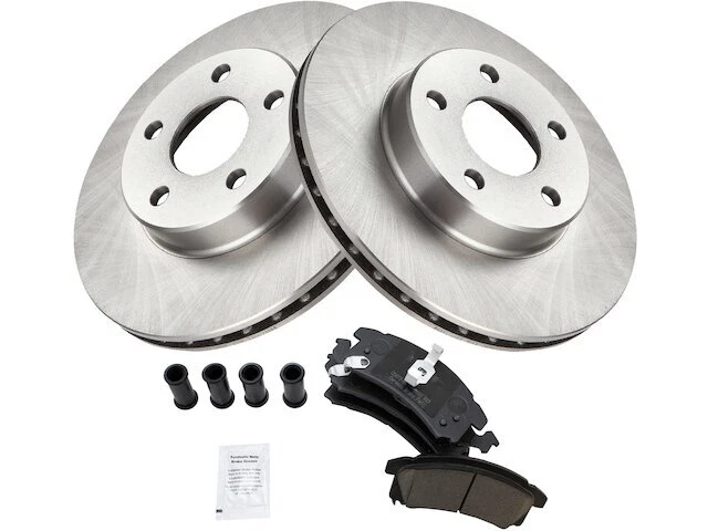 Kit de pastillas de freno y rotor delantero TRQ para Pontiac Sunfire 1996-2005 16BJXX Foto 1 de 1