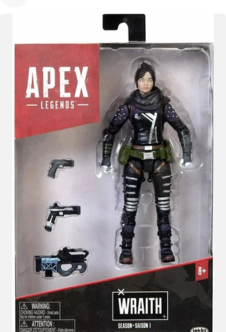 Apex Legends: Wraith Action Figure 6" by Jakks Pacific (Season 1) NEW *Pkg Dents Cover