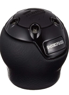 MOMO Shift Knob Nero Reverse Lift SK108 Black JDM  From Japan - Image 1 of 4