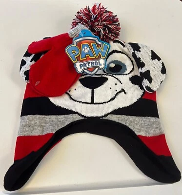 Nickelodeon Paw Patrol Marshall youth beanie and gloves set NEW - Image 1 of 4