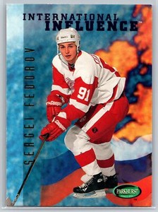 1995 Parkhurst International #238 Sergei Fedorov Redwings