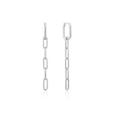 ANIA HAIE Sterling Silver Cable Link Drop Earrings E021-02H