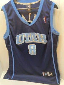 Utah Jazz #8 Deron Williams Stitched Basketball Adidas Jersey NBA Sz 3XL 52 - Picture 1 of 12