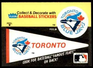 1986 Fleer Jack Chesbro Toronto Blue Jays #17