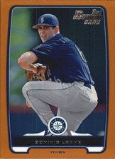 2012 (MARINERS) Bowman Draft Draft Picks Orange #BDPP164 Dominic Leone/250