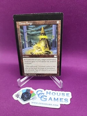 MTG Thran Forge Miscut Weatherlight Misprint Oddity Rare Magic *CCGHouse* - Image 1 of 4