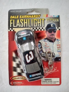 DALE EARNHARDT #3 NASCAR FLASHLIGHT CAR KEY CHAIN Race Car New Sealed - Picture 1 of 24