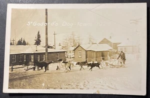 St Godard's Dog Team 1929 RPPC - Bild 1 von 2