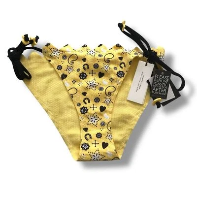Marysia Swim Broadway Honolulu Corbata Bikini Parte Inferior Banana Bandana Nueva con Etiquetas Talla Pequeña Foto 1 de 4