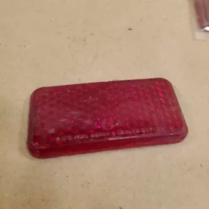 LUCAS Square Red Side Reflector OEM RER 22 SAE A68 Morris Minor MG MGB - Bild 1 von 9