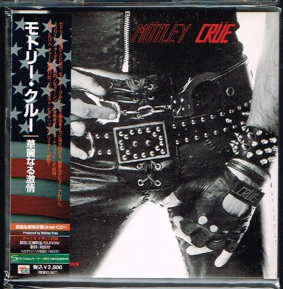 Motley Crue  "Too Fast For Love" Japan LTD Mini-LP SHM-CD Paper Sleeve w/OBI - Image 1 of 1
