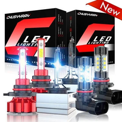 Combo 9005 D1S 9145 LED HID faros antiniebla para Dodge Viper 2005-2010 Foto 1 de 4