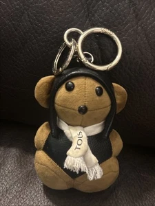 SELTEN AUTHENTISCH TOUS AMAYA SAMMLUNG TEDDYBÄR FLIEGER PILOT SCHLÜSSELANHÄNGER MIT SCHAL - Bild 1 von 15