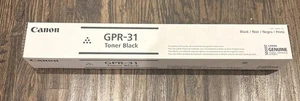 Cartucho de tóner negro Canon - GPR-31 - Nuevo sellado - Imagen 1 de 3