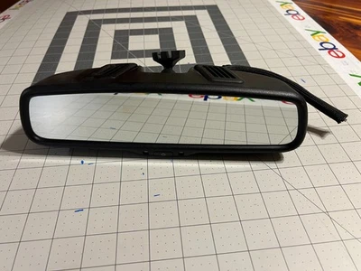 2009 - 2012 DODGE RAM 1500 FACTORY REAR VIEW MIRROR REARVIEW 55157457AC OEM - Image 1 of 4