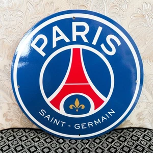 Paris Saint-Germain Decorative Heavy Metal Wall Sign – 11.8” (30 cm) - Picture 1 of 11
