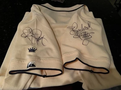 Camisa polo autografiada de Richard Petty más póster firmado Foto 1 de 4