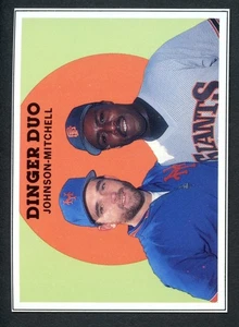 1989 Baseball Cards Magazine Repli-Cards #71 Howard Johnson Kevin Mitchell - Picture 1 of 2