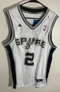 San Antonio Spurs Kawhi Leonard #2 NBA Jersey Adidas Size XL White - Picture 1 of 4