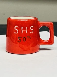 Taza miniatura Spaulding Graduada Escuela Barre Vermont 50 Stein 1924 Recuerdo - Imagen 1 de 4