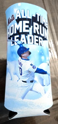 NY Mets Pete Alonso Home Run Leader 24 OZ lata Koozie/enfriador de latas Foto 1 de 2