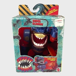 Mattel Street Sharks Super Slammu Action Figure 1995 Vintage - Brand New - Picture 1 of 12