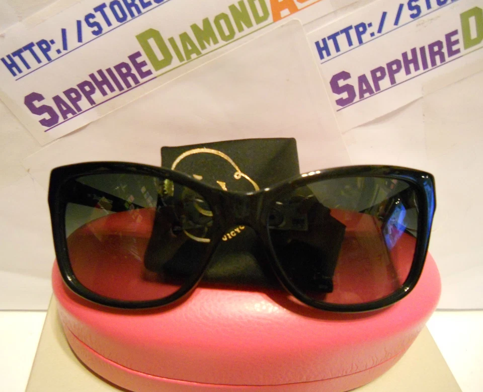 Gafas de sol Juicy Couture 100 % auténticas U519S 0807 negras 55 mm ¡NUEVAS! Envío rápido Foto 1 de 1