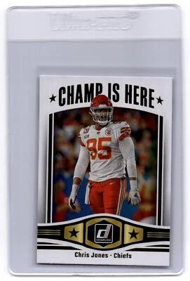 2023 Donruss #CIH-16 Chris Jones Champ is Here - Image 1 of 2
