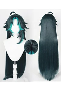 Genshin Impact Xiao Haar Karneval Halloween Comic Party Cosplay Perücke Requisiten - Bild 1 von 5