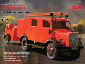 Modellino camion kit di montaggio ICM L1500S LF 8 GERMAN FIRE TRUCK KIT 1:35 - Foto 1 di 1