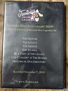 New Tootsie's Orchid Lounge 50th Anniversary Nashville TN Music Bar Ryman DVD - Picture 1 of 6