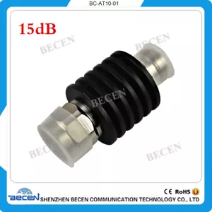 5W N 15db Attenuator male to female Coaxial DC-3GHz 50ohm N-JK rf Attenuators - Picture 1 of 8