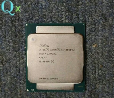 Intel Xeon E5 2666 V3 LGA 2011-3 Server CPU Processor SR1Y7 2.9Ghz 10 Cores 135W - Image 1 of 2