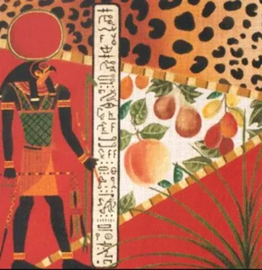 Needlepoint Handpainted Leigh Designs Valley of Kings 15x15 - Picture 1 of 1