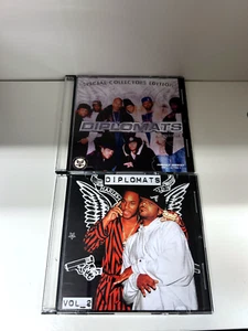 2x Dipset Mixtapes vol 1 and 2 RARE NYC Promo Mix Mixtape CDS DJ Kay Slay - Picture 1 of 2