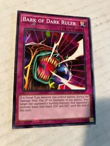 Bark of the dark crystal foil 1st edition yu-gi-oh gaming card cscan - Picture 1 of 2