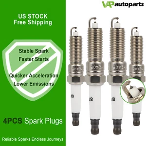 4x Iridium & Platinum Spark Plugs For 2016-2020 Chevrolet Spark 1.4L L4 - Picture 1 of 8