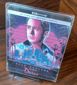 Drive Steelbook (4K+Blu-ray)-NEW-w/PROTECTIVE SLEEVE-Free Box Shipping - Picture 1 of 10