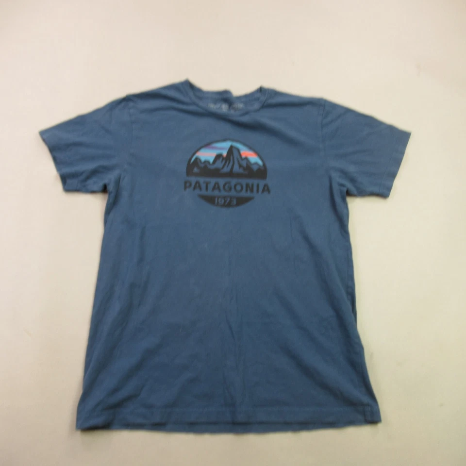 Patagonia Shirt Girls Medium Crew Neck Lightweight Casual Slim Fit Short Sleeve - Image 1 of 4